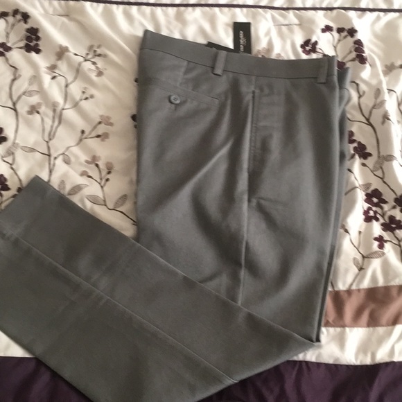 Vanheusen Grey khaki pants - Picture 2 of 4
